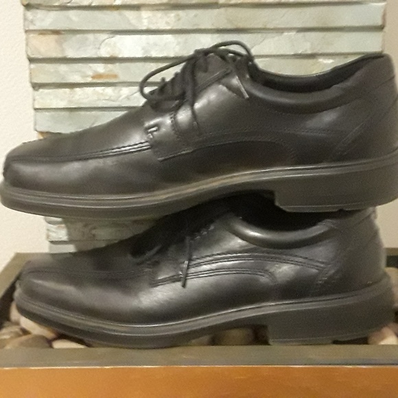 Mens - Dress loafers sz 10 - 105 M - leather - blk